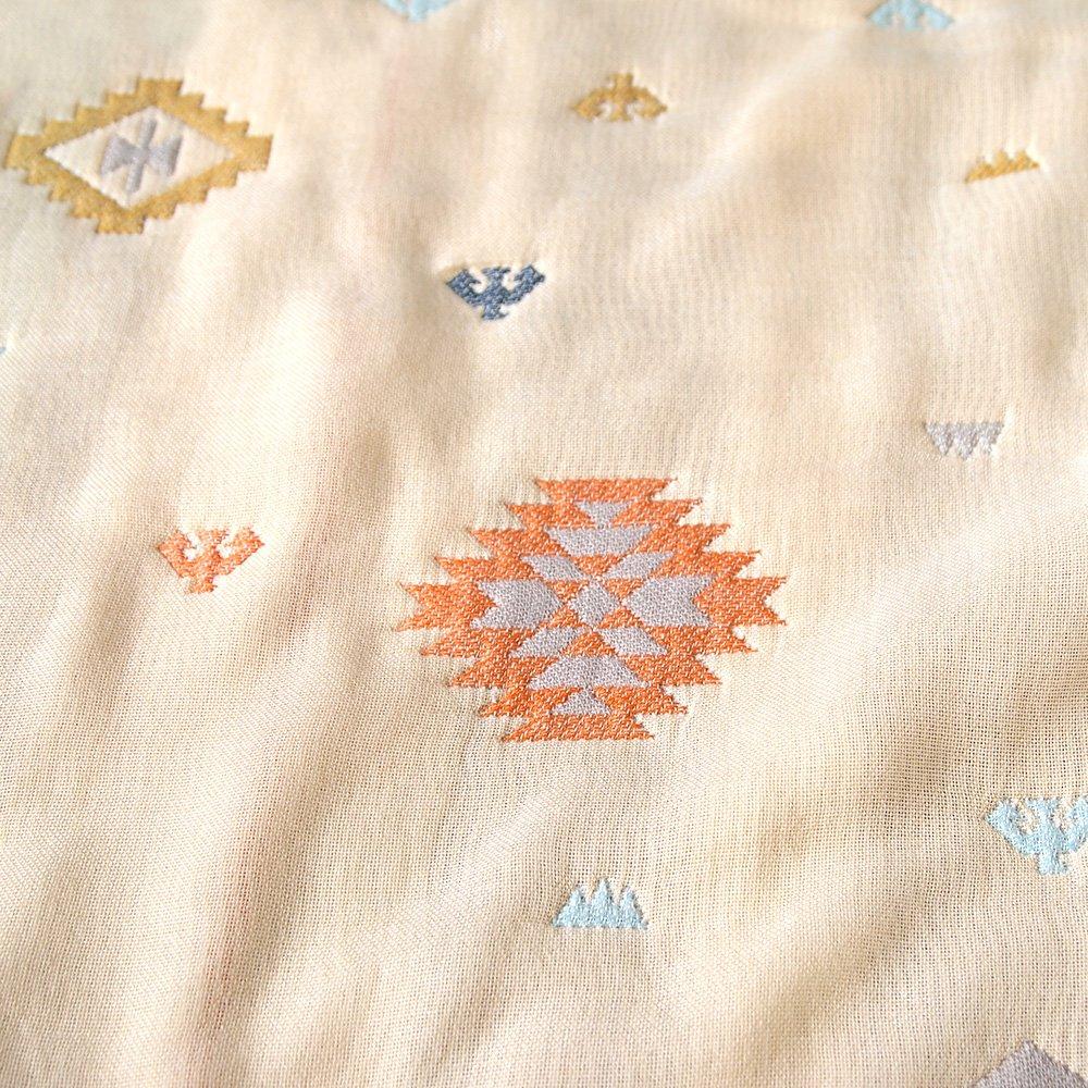 10mois BOBO Fluffy Gauze 90x110cm - (6-Layer Gauze) Blanket, 100% Cotton, Totem, Medium,