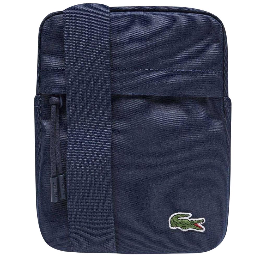 Lacoste Vertical Canvas Camera Bag