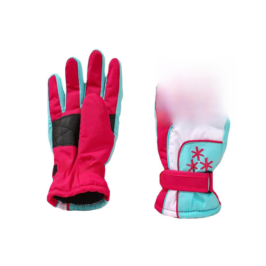 Kinder Winter Ski- & Sporthandschuhe - Warm, Wasserdicht, Dick, für Radfahren & Bergsteigen