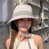 Summer Sun Hat Women Wide Brim Polyester Travel Outdoor Mountain Climbing Cap