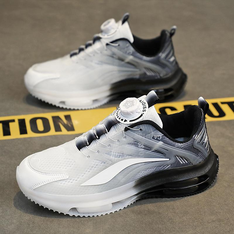 Autumn New Mesh Breathable Basketball Sports Shoes Sports Shock Absorption Casual Running Tide Shoes