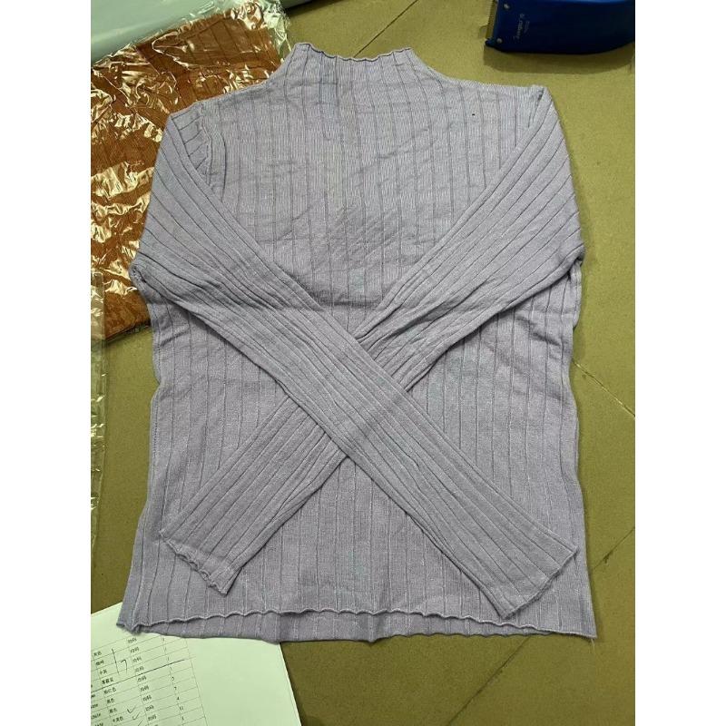 Autumn and Winter Sweater Half-turtleneck Knitted Slim Base Shirt Top Women's Clothing