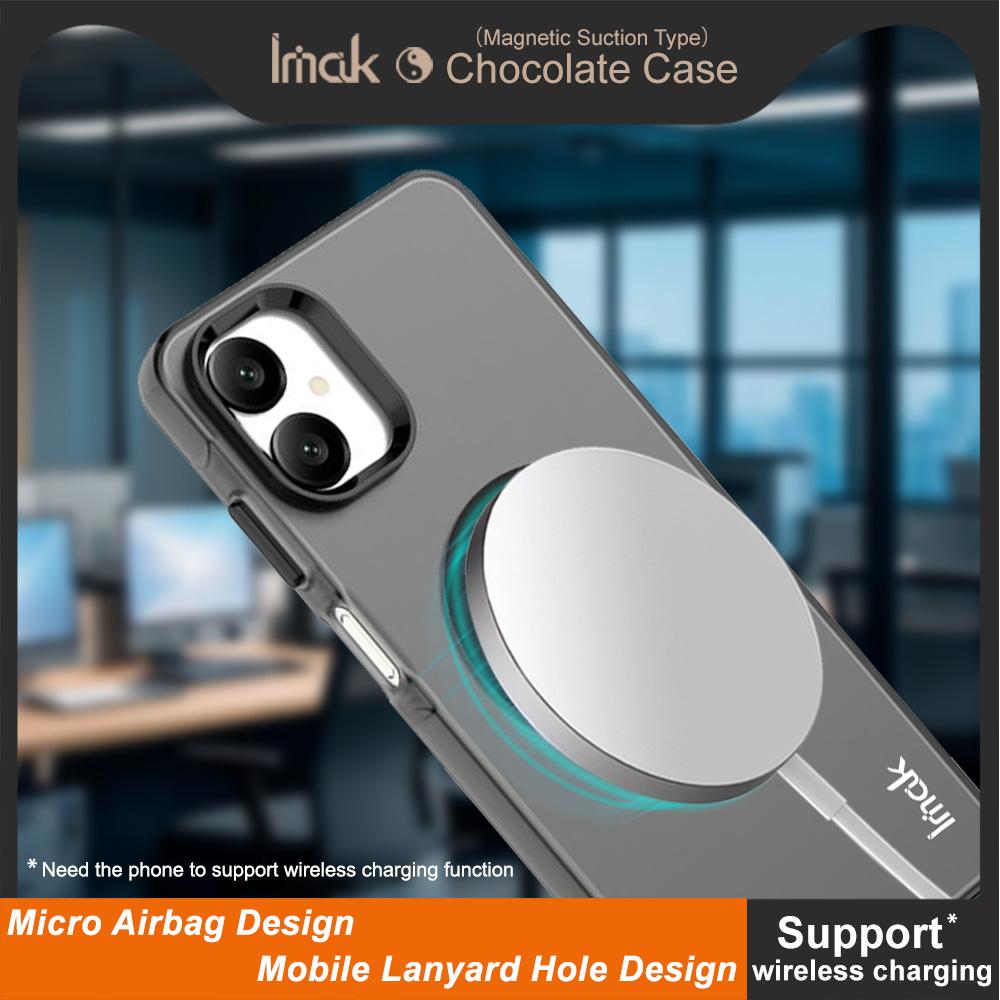 For Samsung Galaxy A06 5G Phone Case IMAK Chocolate Magnetic Case