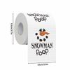 1/5Rolls Christmas Toilet Paper Santa Claus Elk Holiday Designs Toilet Paper Christmas Decoration Xmas New Year Supplies Navidad
