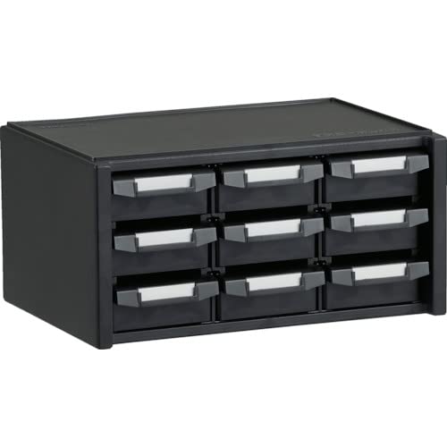 

TRUSCO Conductive Master Box, 342 x 241 x 168 mm, 3 Columns x 3 Tiers, BD-900N