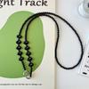Long Long Crossbody Phone Chain Sweet Beads Phone Strap Cellphone Lanyard  Phone Accessories