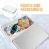 Premium Tinplate Rectangular Storage Box with Lid Stylish Food Safe Container for Wedding Favors Holiday Gifts Candy Jewelry