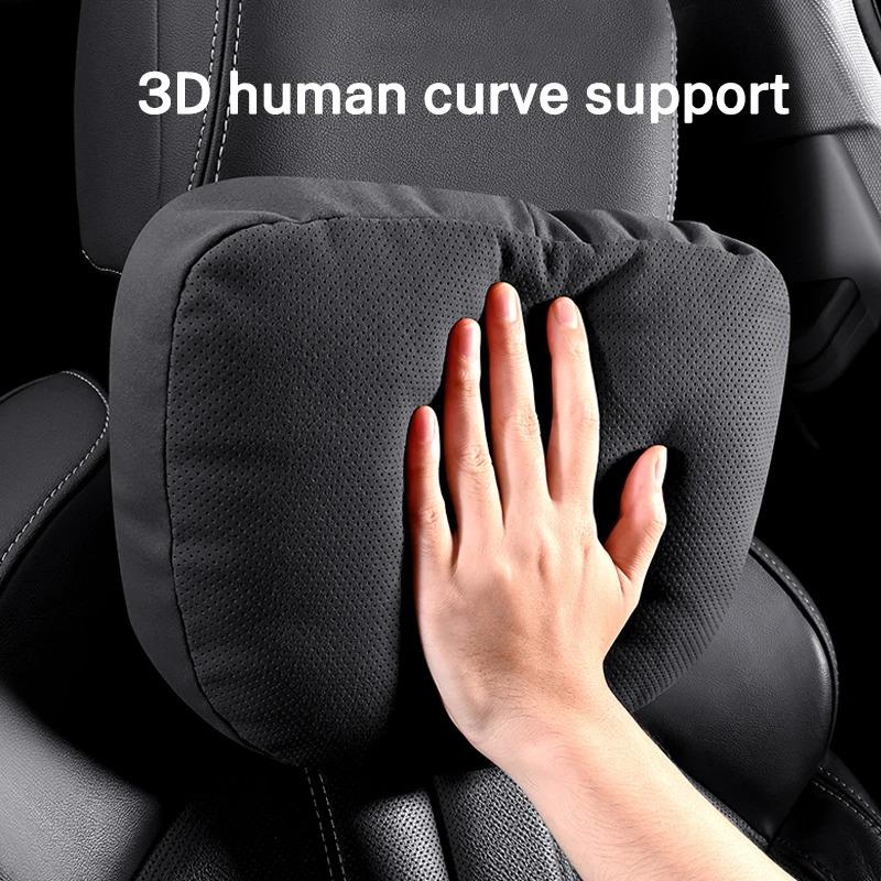 T24Car Seat Headrest Head Support Pillow Car Accessories R-Line For Volkswagen GTI Tiguan Polo Zeta R Terramont Magotan Beatle GTD