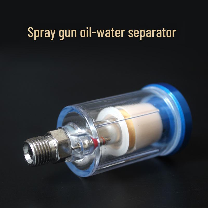 Mini Blauer Öl-Wasser-Abscheider mit Kupferkern für Druckluftwerkzeuge