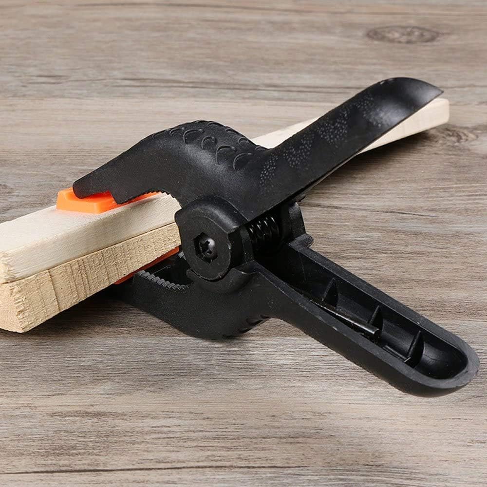 4 Pcs 9inch Heavy Duty Nylon Ratchet Spring Clamps Woodworking Clamp Used for Home Decoration and Handmade  DIY Production