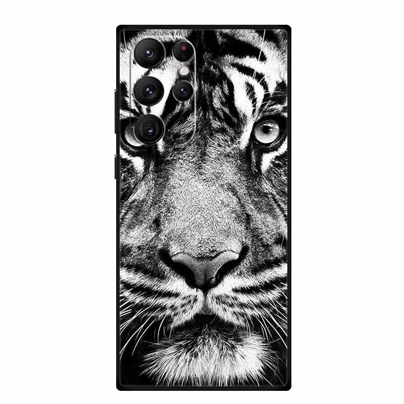 For Samsung S25 Ultra 5G Cases S25 Plus Wolf Lion Soft TPU Silicone Phone Case for Samsung Galaxy S25 5G Back Cover S25+ Painted
