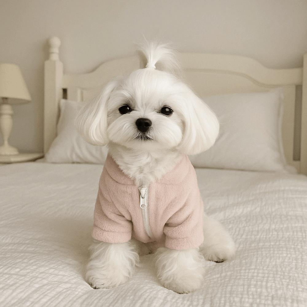 Fashion Rabbit Fur Dog Warm Coat Soft Comfortable Pet Plush Jackets Thickened Dog Costume Autumn Winter