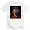 Harajuku Streetwear T Shirts Men's Metal Band Rotting Christ Nemecic Song Short Sleeve Tee Shirt Fashion T-shirt Men Cotton Tees