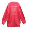 Eimy istoire Print Langarm-Sweatshirt F pink Turnschuh Damen Gebraucht