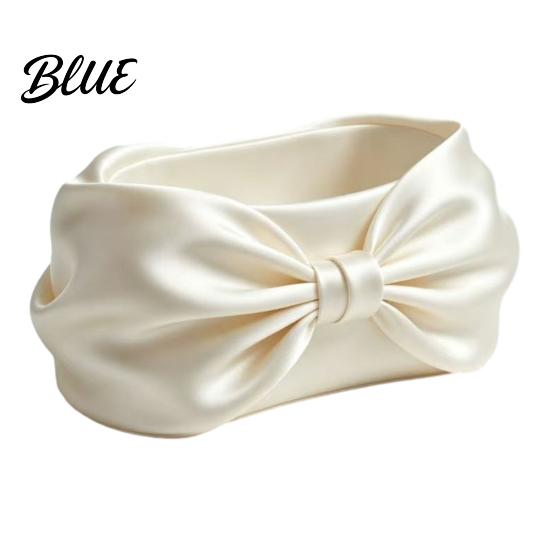 Decorative Storage Bowl 3D Print Box, Bow Shape Multifunctional Organizer, One-piece Molded Container Desktop Bowl, for Jewelry And Beauty Accessories