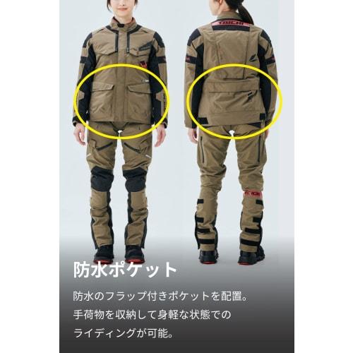 RS TAICHI Motorcycle Wear Riding Jacket Autumn/Winter/Spring Waterproof Windproof Cold Protection Breathable Built-in CE Protector Removable Inner Inc