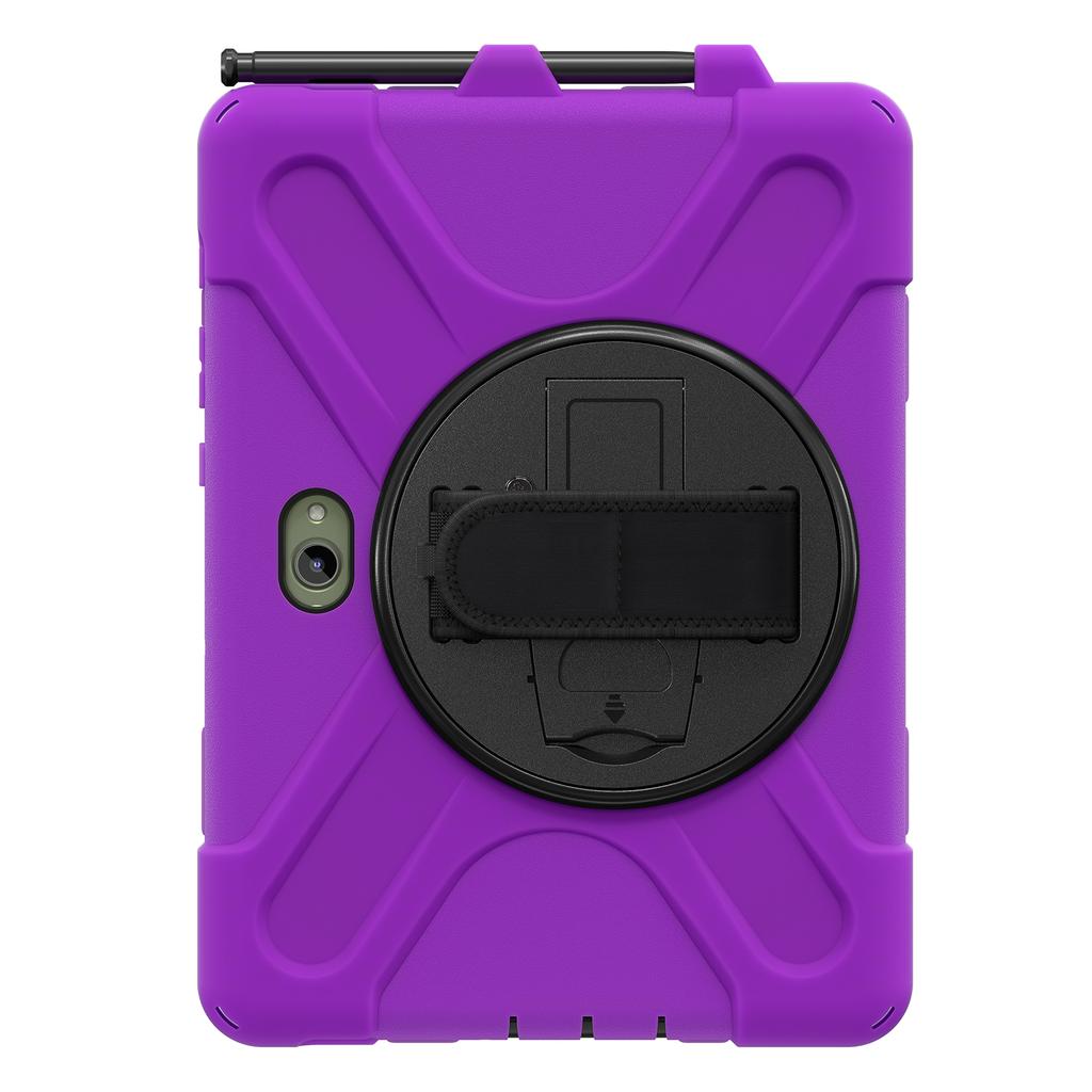 For Samsung Galaxy Tab Active5 Pro X350/X356B/Active Pro T540/T545/T547/Active4 Pro T630/T636 Case Kickstand PC+Silicone Tablet Cover