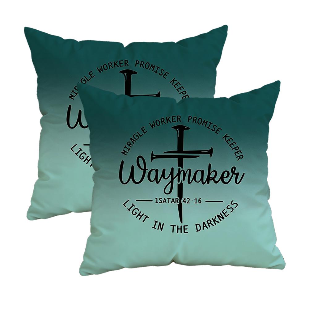 Be Yan Buy Slogan Kissenbezüge Reißverschluss Design, Dekorativer Kissenbezug, 45X45 Cm Kissenbezug