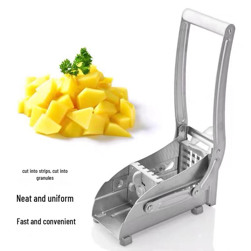 Commercial Vegetable Cutter: Slices Potatoes, Cucumbers, Carrots, Lettuce, and French Fries