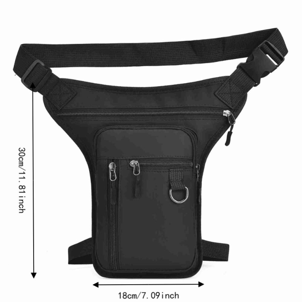 Multi Pockets Design Drop Leg Bag Waterproof Motorcycle Leg Bag Utility Thigh Bag  For Women
