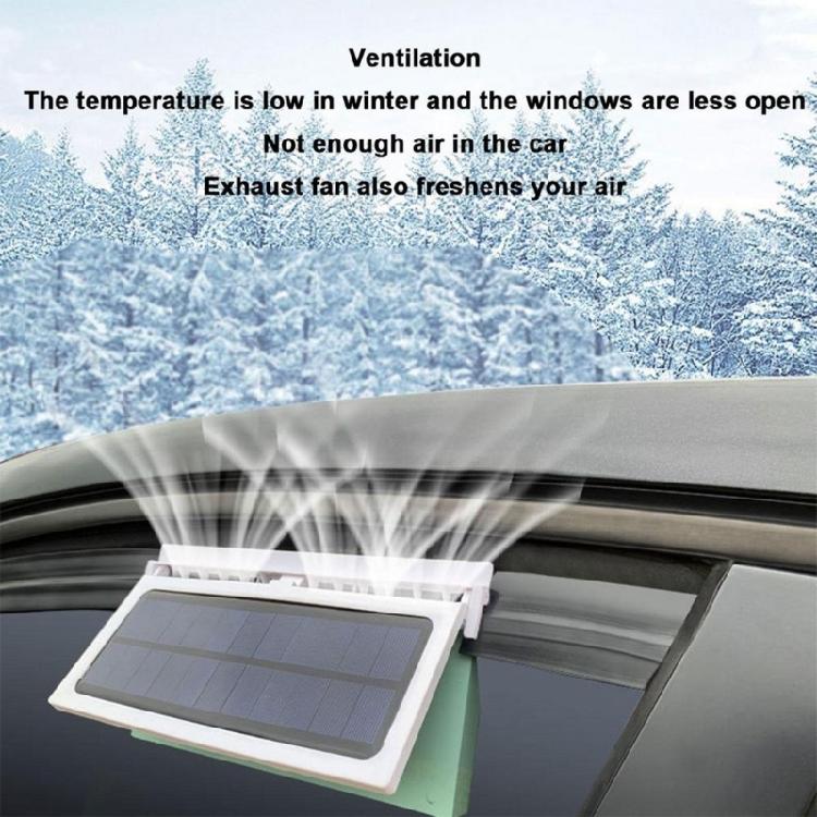 Car Exhaust Fan Energy-saving Cooling System Efficient Ventilator Auto Air Vent