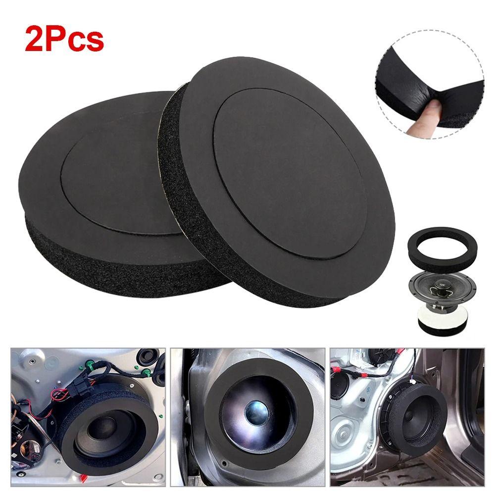 1/2Pcs 6.5 Inch Size Car Speaker Foam Ring Car Door Audio Cushion Car Door Installation