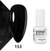 GELPOLISH Nail Art Set: Base, Top Coat, Transparent & White Gel Polishes
