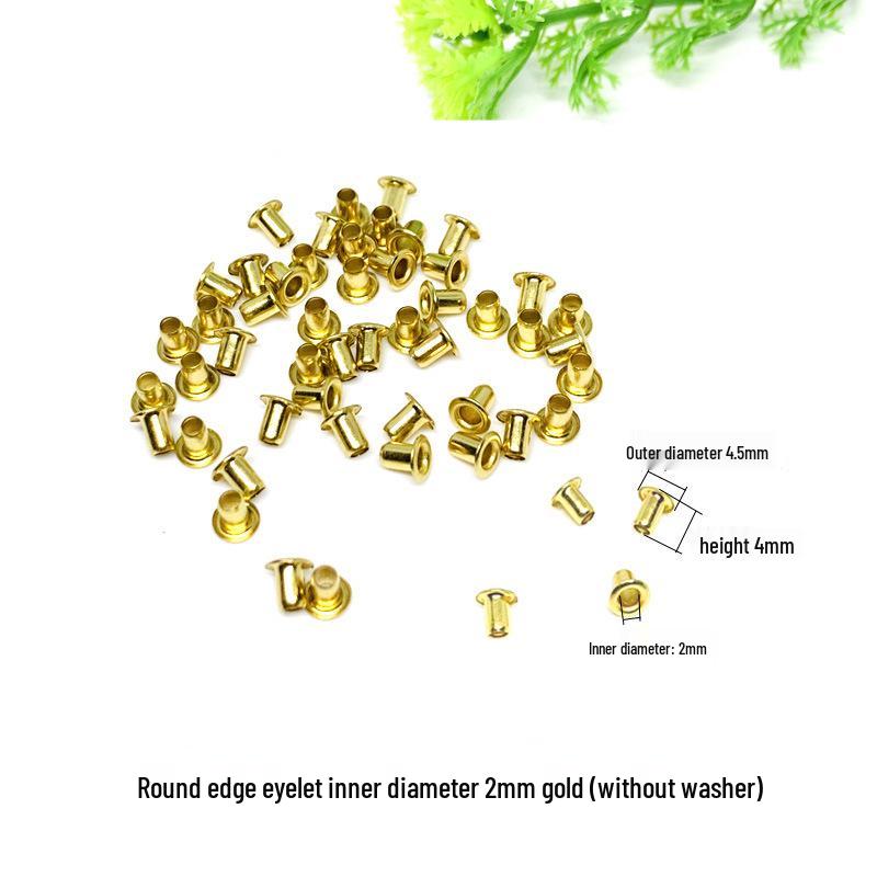 Kleine leitfähige Ösenniete für Leiterplatten und dekorative Anwendungen