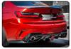 BMW 3 Series (20-22) CMST Modified Rear Diffuser with Lights - G20/G28 Black Warrior Body Kit Spoiler