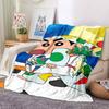 1pc Crayon Shin chan Blanket Soft All Season Throw with Vibrant Design, Perfect for Home, Travel, and Gifts, Ideal for Naps and Camping