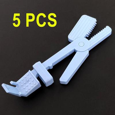 5 pezzi Porta pellicola per raggi X dentali Clip per materiale per fotografie a raggi X Macchina per raggi X per macchina fotografica dentale orale dedicata