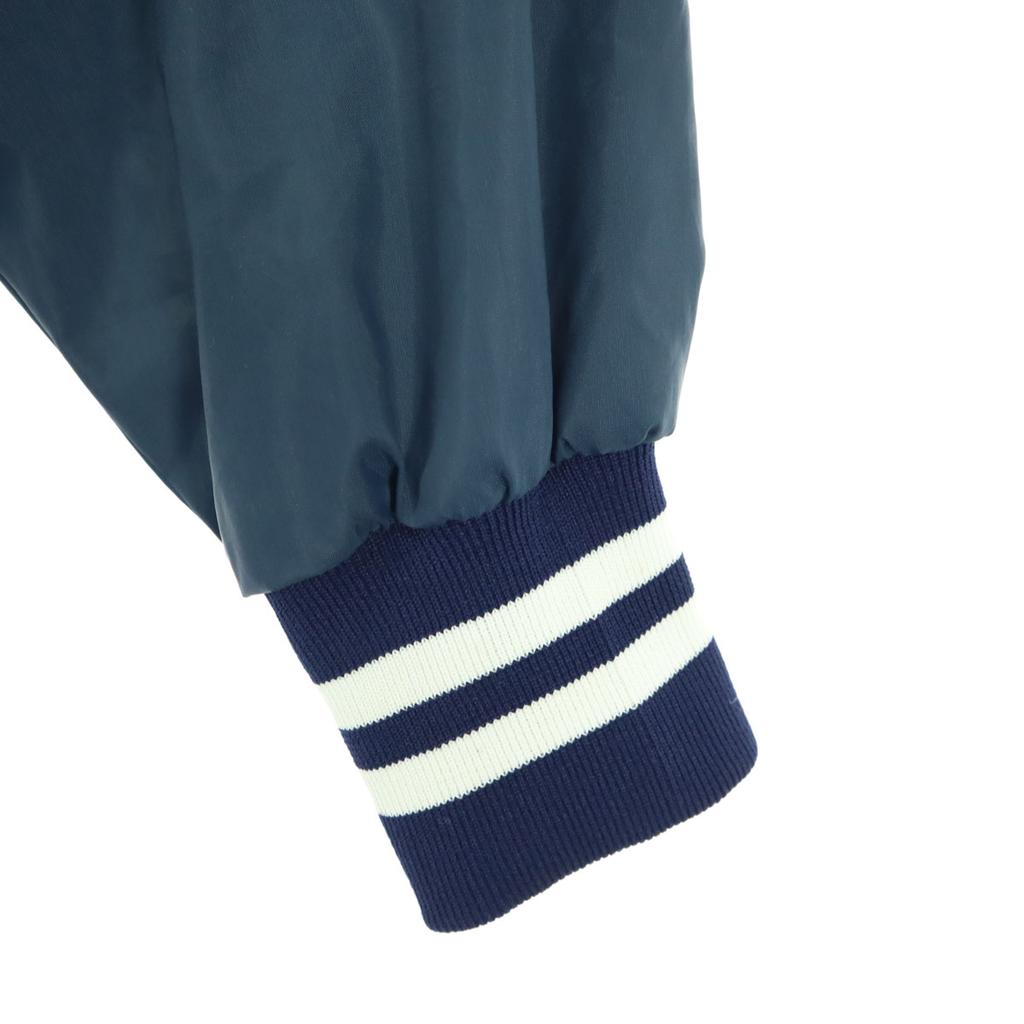 SPORTS MASTER 70s Vintage Long Sleeve Nylon Stajan L Navy Men's Used