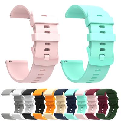 Silicone 20mm 22mm Strap For COLMI C81 C80 M40 M42 Band For COLMI P71 P73 P8 I30 I31 Smart Watch Sports Bracelet Soft Accessorie