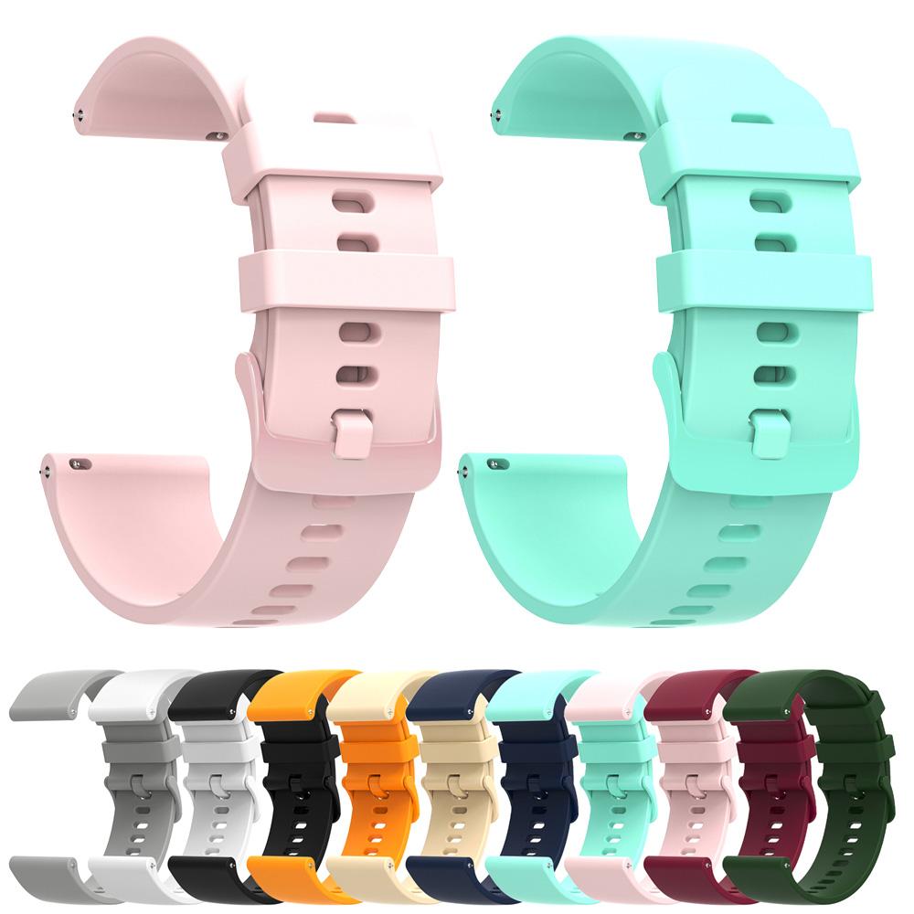 Cinturino in Silicone da 20mm 22mm Per COLMI C81 C80 M40 M42 Cinturino Per COLMI P71 P73 P8 I30 I31 Smart Watch Braccialetto Sportivo Morbido Accessorio