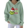 Women's Christmas  Hoodie Funny Cute Christmas Holiday Sweatshirt Pullover