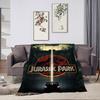 Classic Movies J-Jurassic P-Park Blanket Blanket for Couch Sofa Travel Home Picni Flannel Blanket birthday gift Warm Comfortable