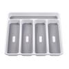 5 Compartments Cutlery Organizer Plastic Knife Fork Storage Tray Cutlery Tray