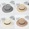 Men's hat sunscreen sun hat summer new trend cool hat middle old man straw hat top hat bucket hat