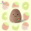 Kawaii Kiwi Plush Toys Double-Sided Flip Bird Doll Soft Reversible Cute Kiwifruit Flip Plush Toys Kids Xmas Birthday Gifts