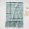 Maillard Couple Scarf Women's Winter New Korean Version Atmosphere Retro Versatile Plaid Warm Shawl