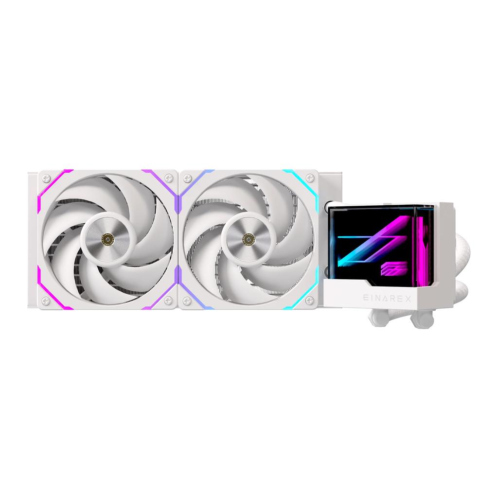 EINAREX VERTEX ARGB Liquid CPU Cooler with Radiator High Cooling Performance Quiet Operation AIO Water Cooling Cooler Compatible with AMD AM5