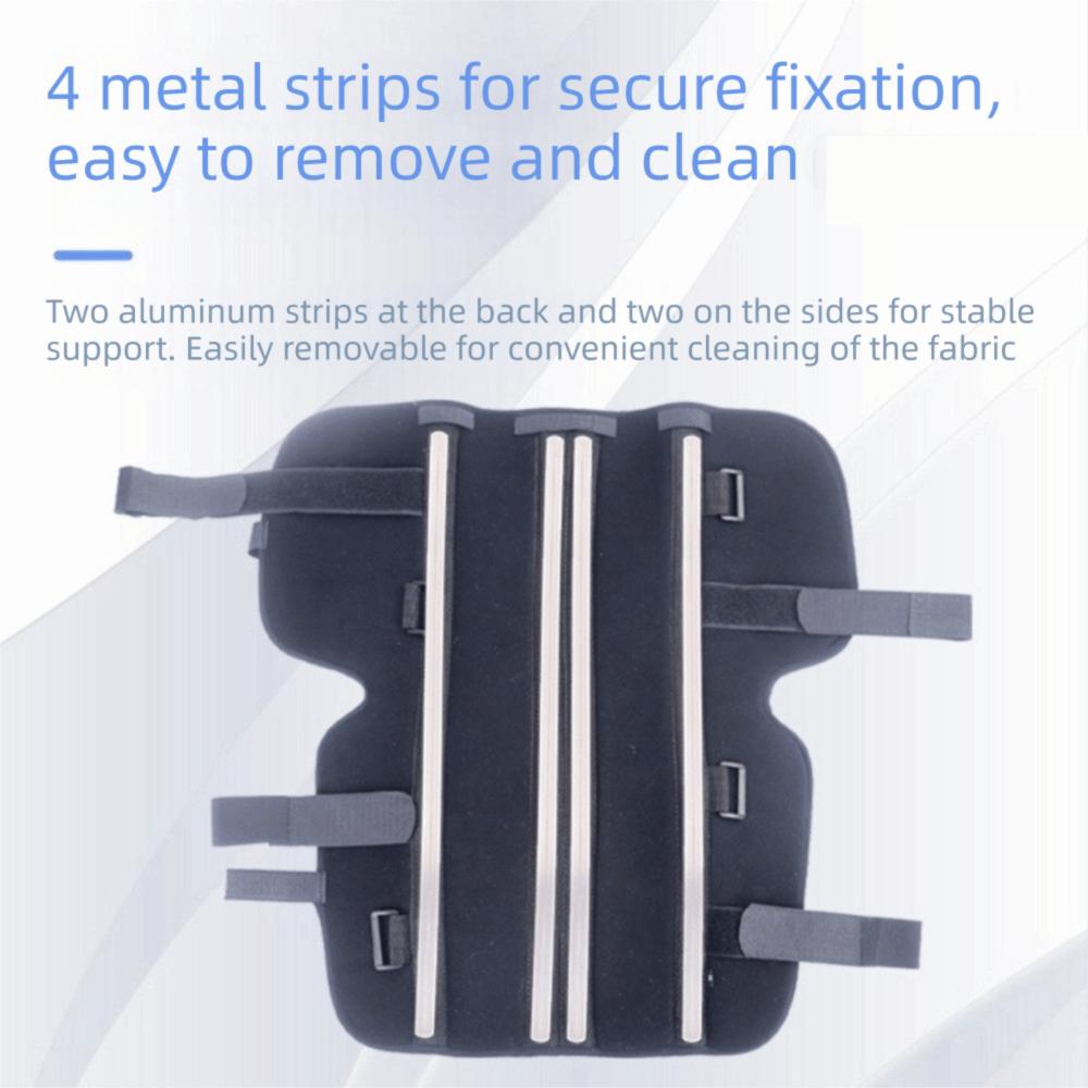 Wear-resistant Knee Immobilizer Adjustable Leg Splint Fixed Splint Knee Brace Injury Recovery
