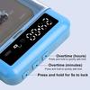 Student Phone Time Manager Transparent Phone Lock Box with LCD Display Screen Adults Students Self-Discipline Tools Phone Locker