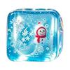 Stress Relieving Toy Relief for Halloween Christmas, Anxiety Reduction Ice Cube Squeeze Clear Sensory Toy, Slow Rising Holiday Gift