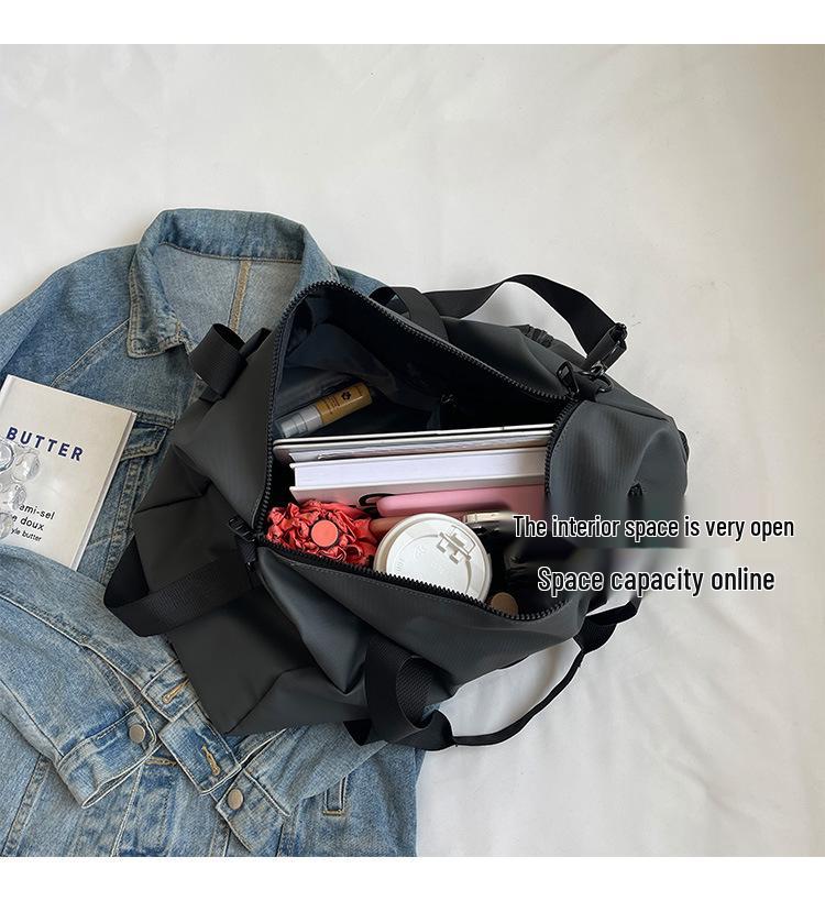 Unisex Travel Crossbody Bag: Sports, Fitness, Wet/Dry Separation, Business Trip and Casual Use.
