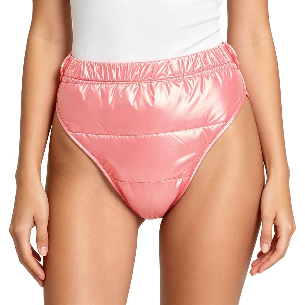 Women Leakproof Diaper Cover Underwear Adjustable Button Briefs Elastic Waist Padded Panties for Special Needs Comfort Care