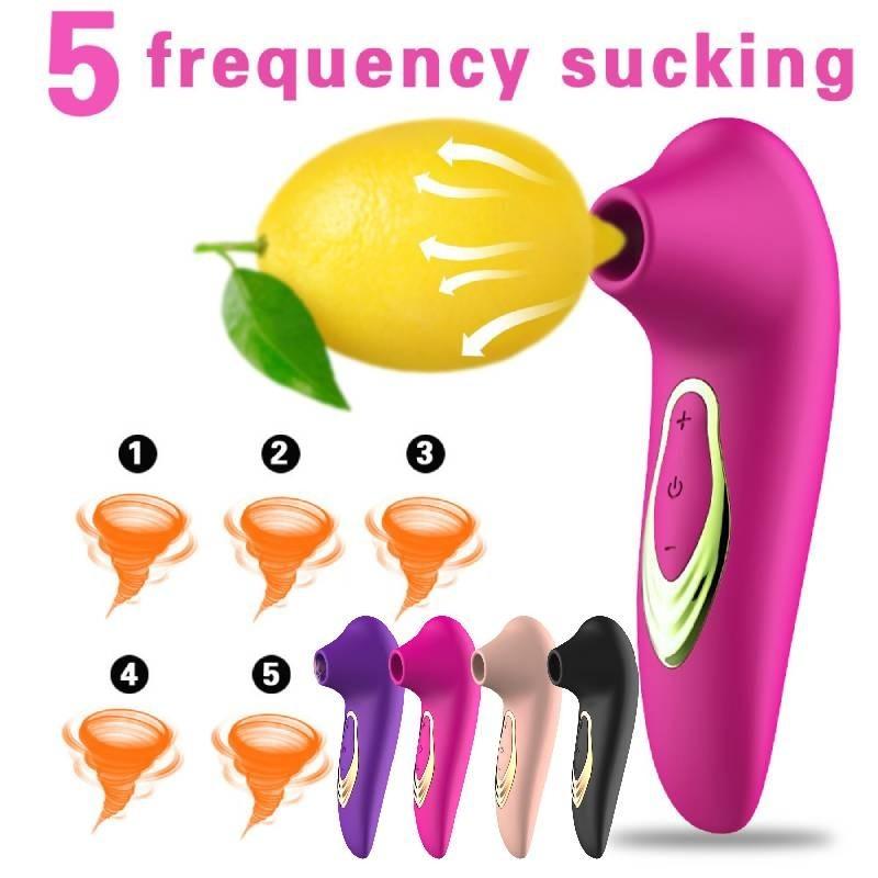 Luxurious Silicone Suction Device Adult Toys For Women In Vibrant Colors 75-80