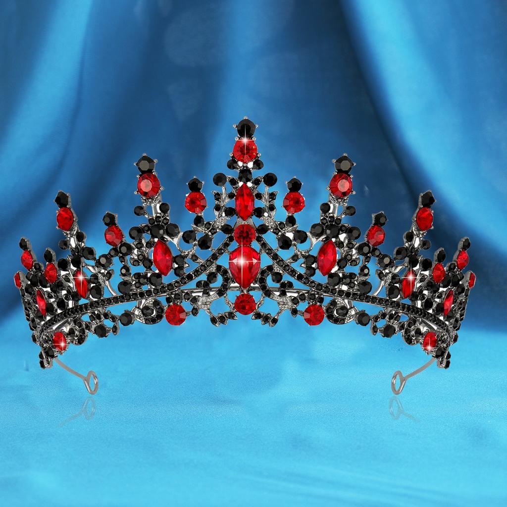 Alloy Crown Wedding Tiara, Hair Accessories, Banquet Party Disc Hair Tiara, Ball Party Bridal Tiara