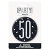 Unique Party Prismatic 50th Birthday Badge