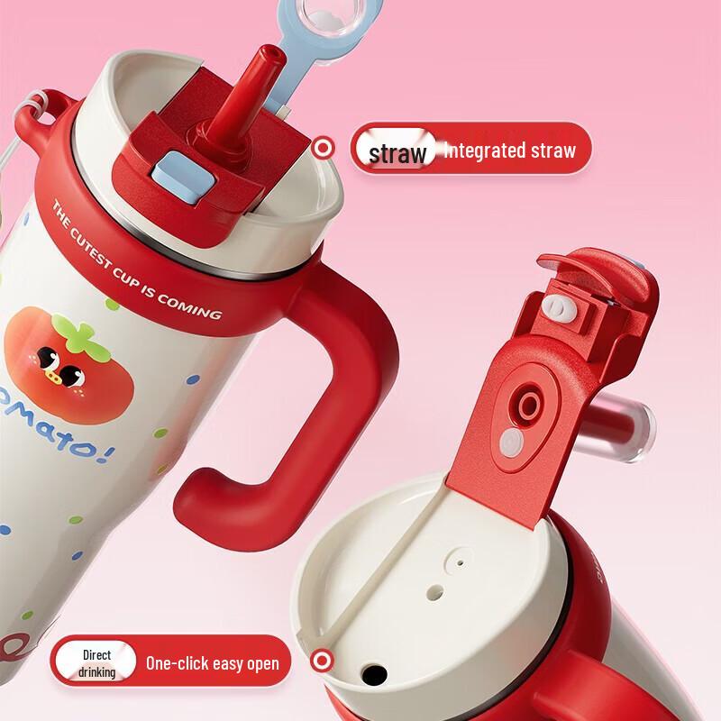RELEA Ceramic-Lined Insulated Bottle with Handle 1300ml